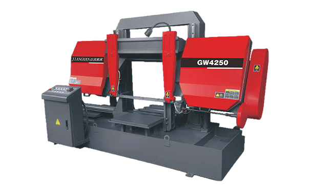 清镇GW4250双柱龙门卧式带锯床